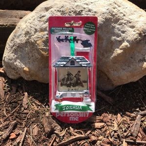 Joshua picture frame ornament